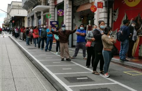 Guatemala enfrenta la segunda ola de contagios de coronavirus. (Foto Prensa Libre: Érick Ávila) 

