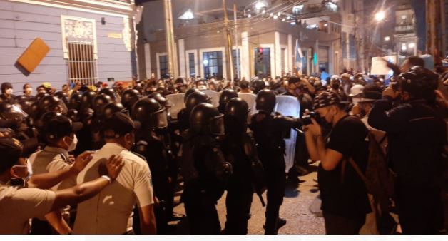 Gobernación señala que la PDH no actuó en mediación ante disturbios del 28 de noviembre