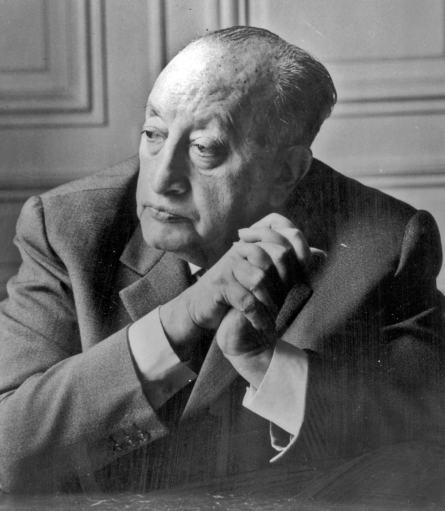 Retrato de Miguel Ángel Asturias (1899-1974), Premio Nobel de Literatura 1967. Foto familiar gentileza de su hijo, Miguel Ángel Asturias Amado.
