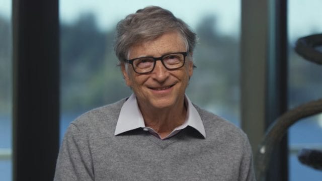 Bill Gates en entrevista