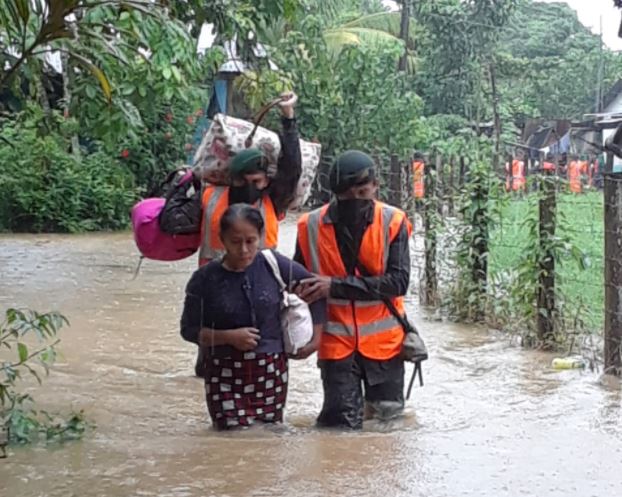 Fotos y videos: Así son las inundaciones en comunidades de Izabal por las lluvias de la últimas horas