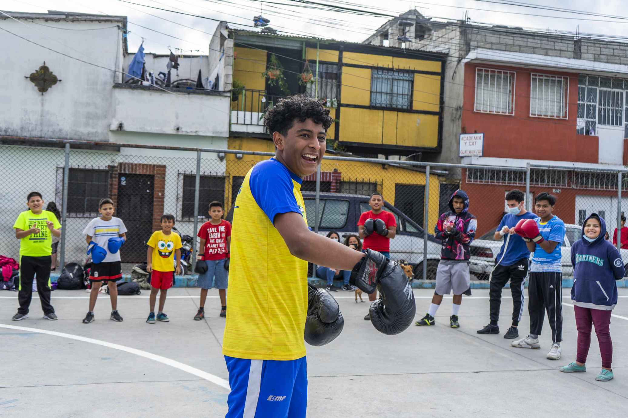Adán Aguilar Cordero es un boxeador y cantante guatemalteco. (Foto Prensa Libre: Cortesía Mynor Mazariegos)
