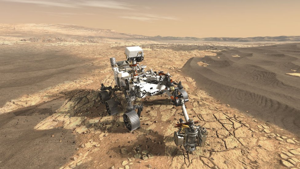 NASA / JPL-Caltech
Perseverance explorará Marte durante al menos un año marciano (unos 687 días terrestres).