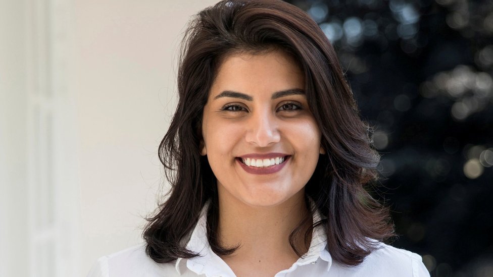 Loujain al-Hathloul fue arrestada en 2018. Foto:Reuters
