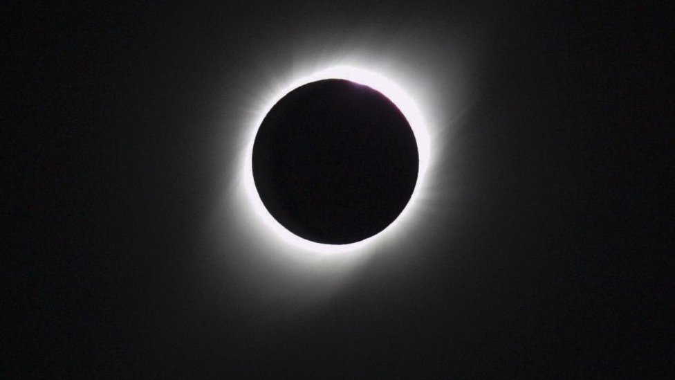 El pasado 2019, pudo disfrutarse de un eclipse solar total en Argentina. Foto:Getty Images