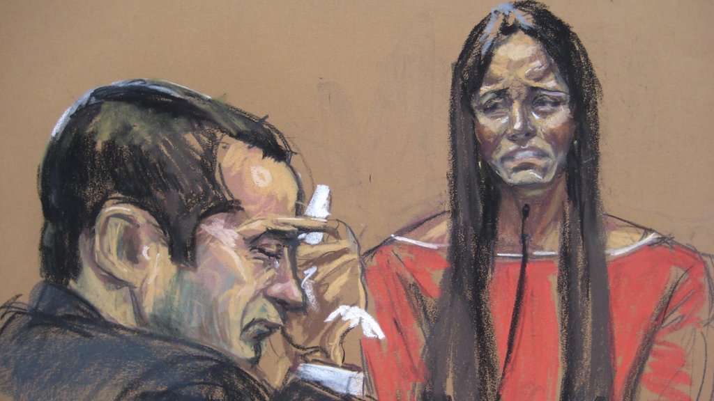 Boceto judicial de Gilberto Valle durante su juicio, hechas por Jane Rosenburg mientras su esposa, Kathleen Mangan-Valle, testificaba contra él en Nueva York el 25 de febrero de 2013. (Foto Prensa Libre: Reuters)