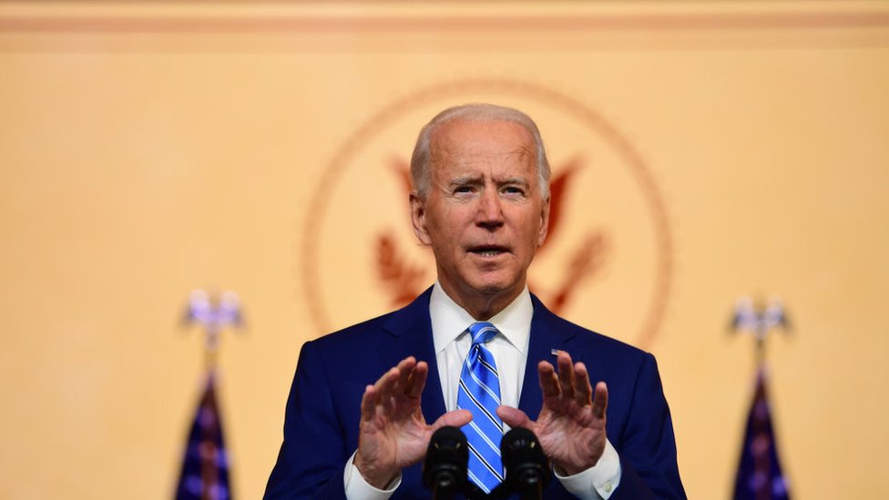 Joe Biden jurará su cargo como presidente el 20 de enero. (Foto Prensa Libre: Getty Images)