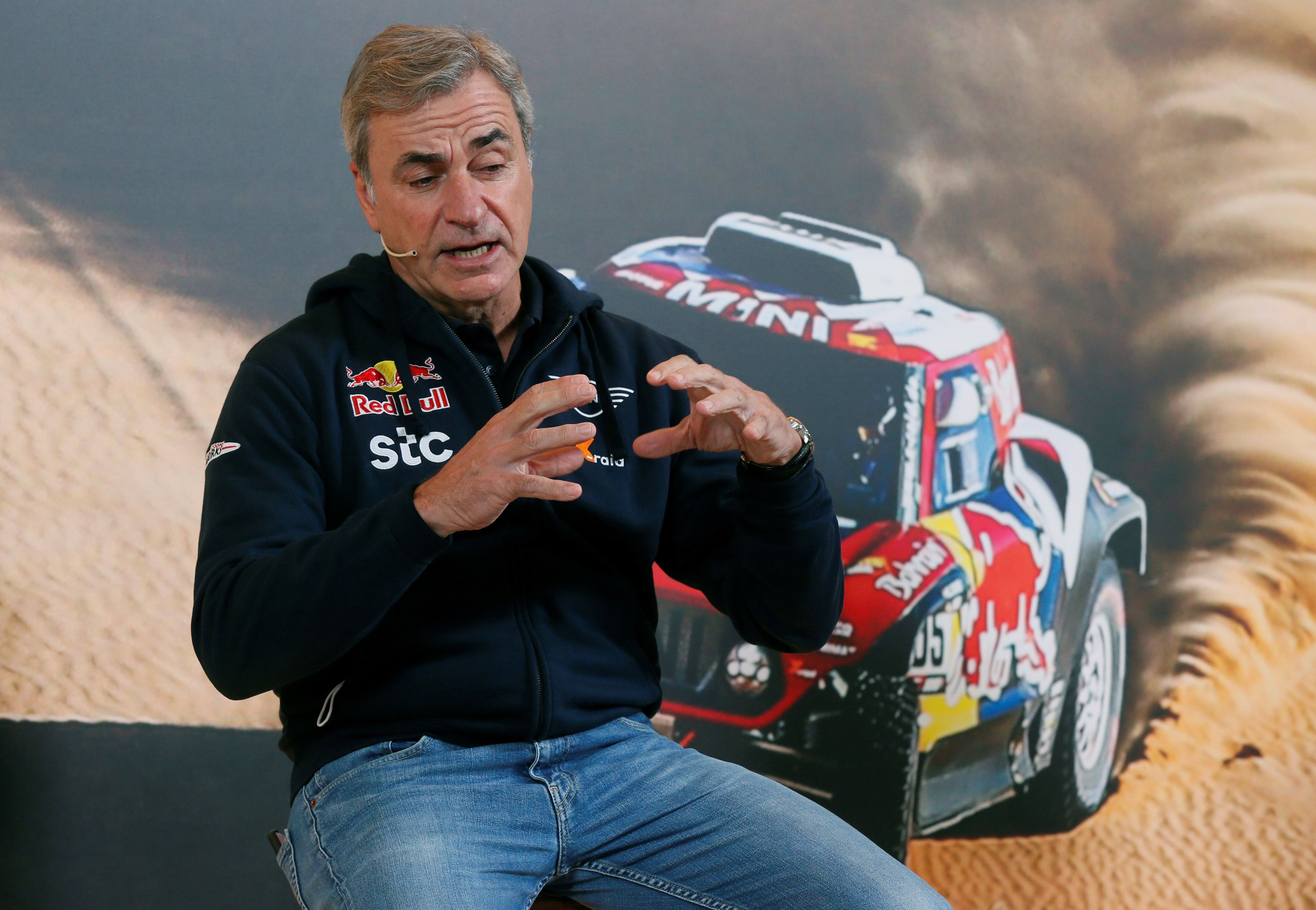 El piloto español de rally Carlos Sáinz, habló sobre sus expectativas para la edición 43 del Rally Dakar en Arabia Saudí. (Foto Prensa Libre: EFE)