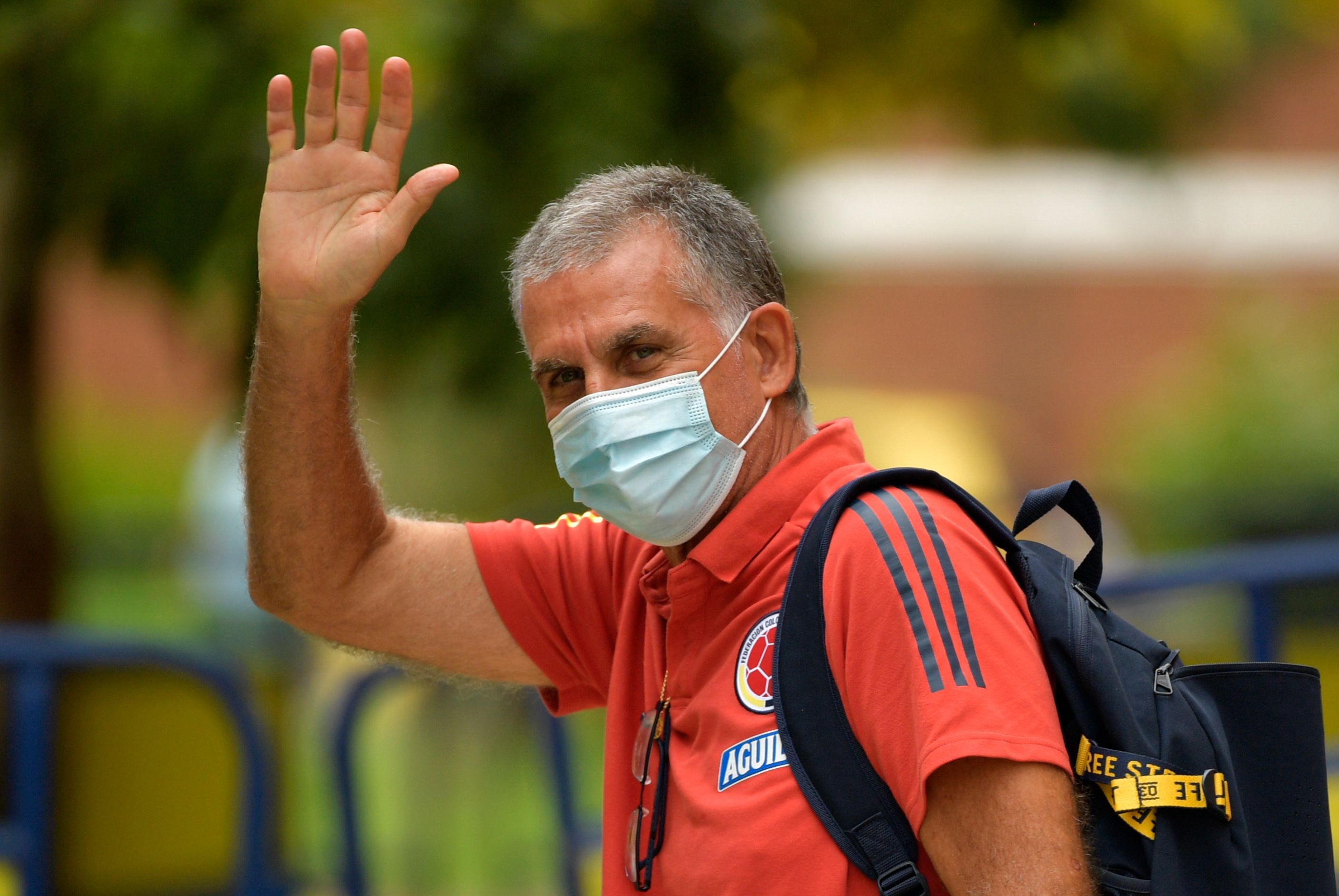 Carlos Queiroz fue cesado del cargo y este dos de diciembre lo anunció la Federación de Futbol de Colombia. Foto Prensa Libre: AFP.