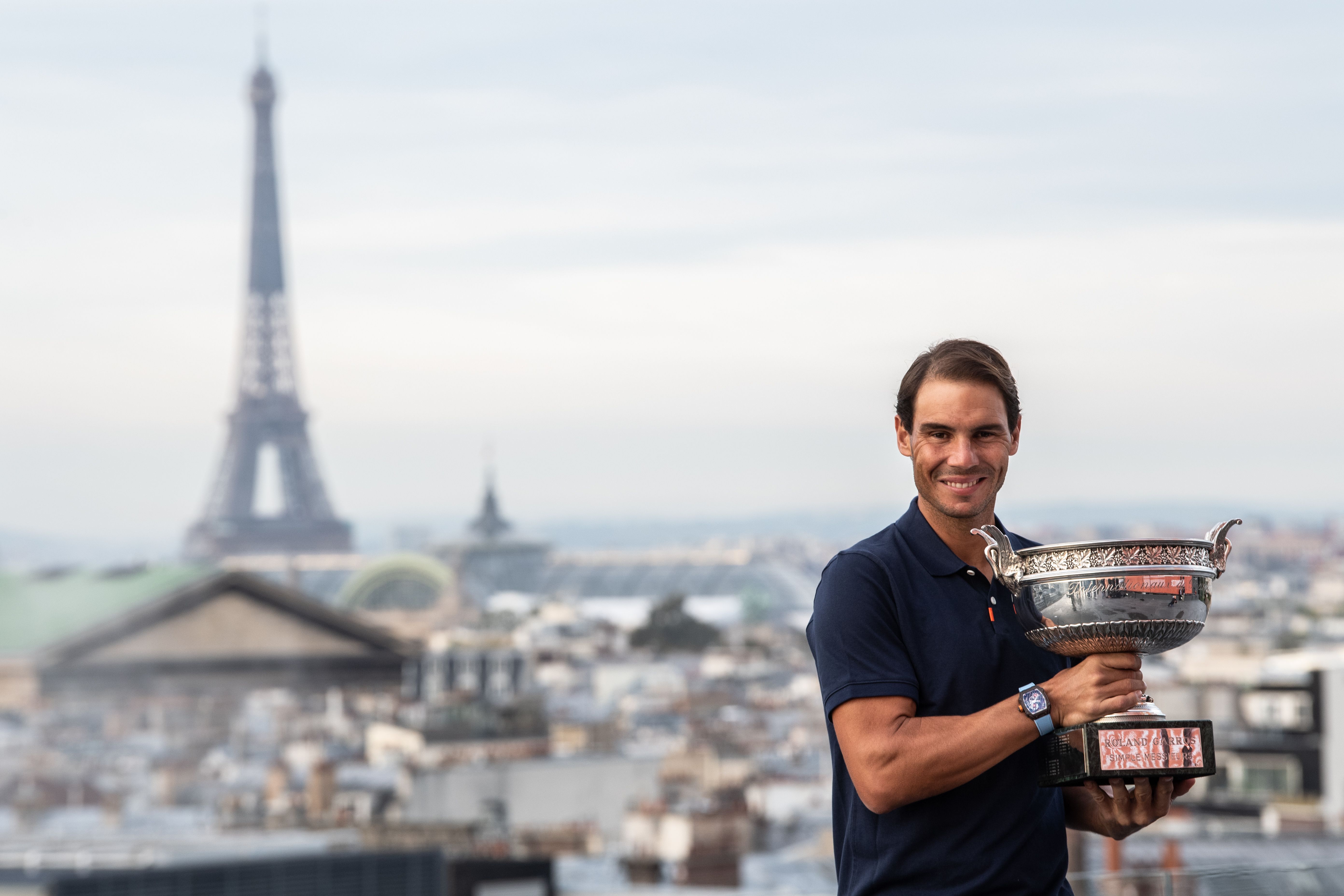 Rafael Nadal estará a la cabeza de la Selección de España en la ATP Cup. (Foto Prensa Libre: AFP)