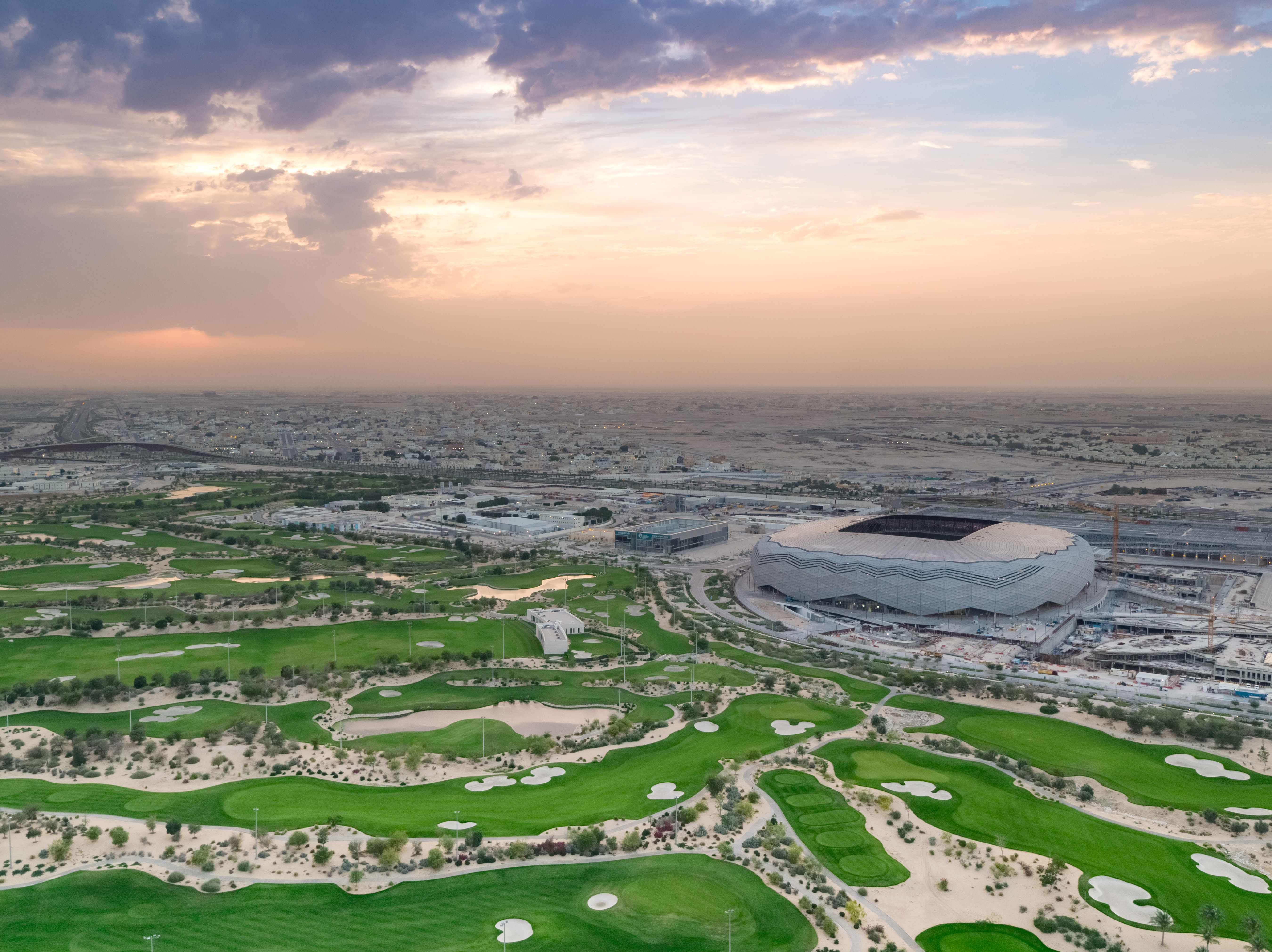 Qatar sigue el curso de los preparativos para el Mundial de 2022. Foto Prensa Libre: AFP