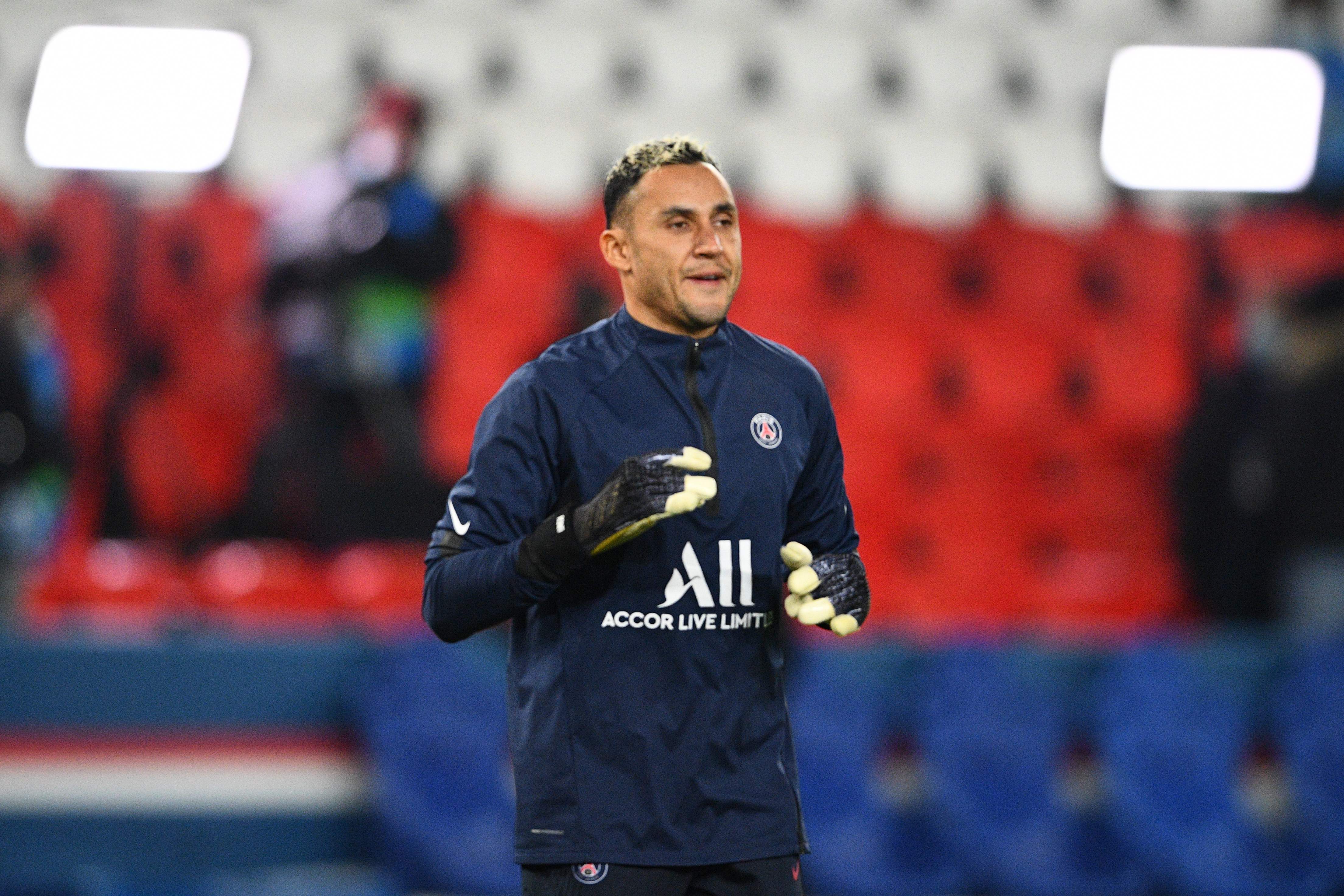 Keylor Navas, guardameta del París Saint-Germain. (Foto Prensa Libre: AFP)