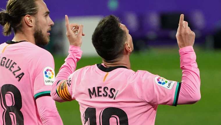 Lionel Messi regresa de lleno al FC Barcelona tras perderse el juego ante el Eibar. (Foto Prensa Libre: AFP)