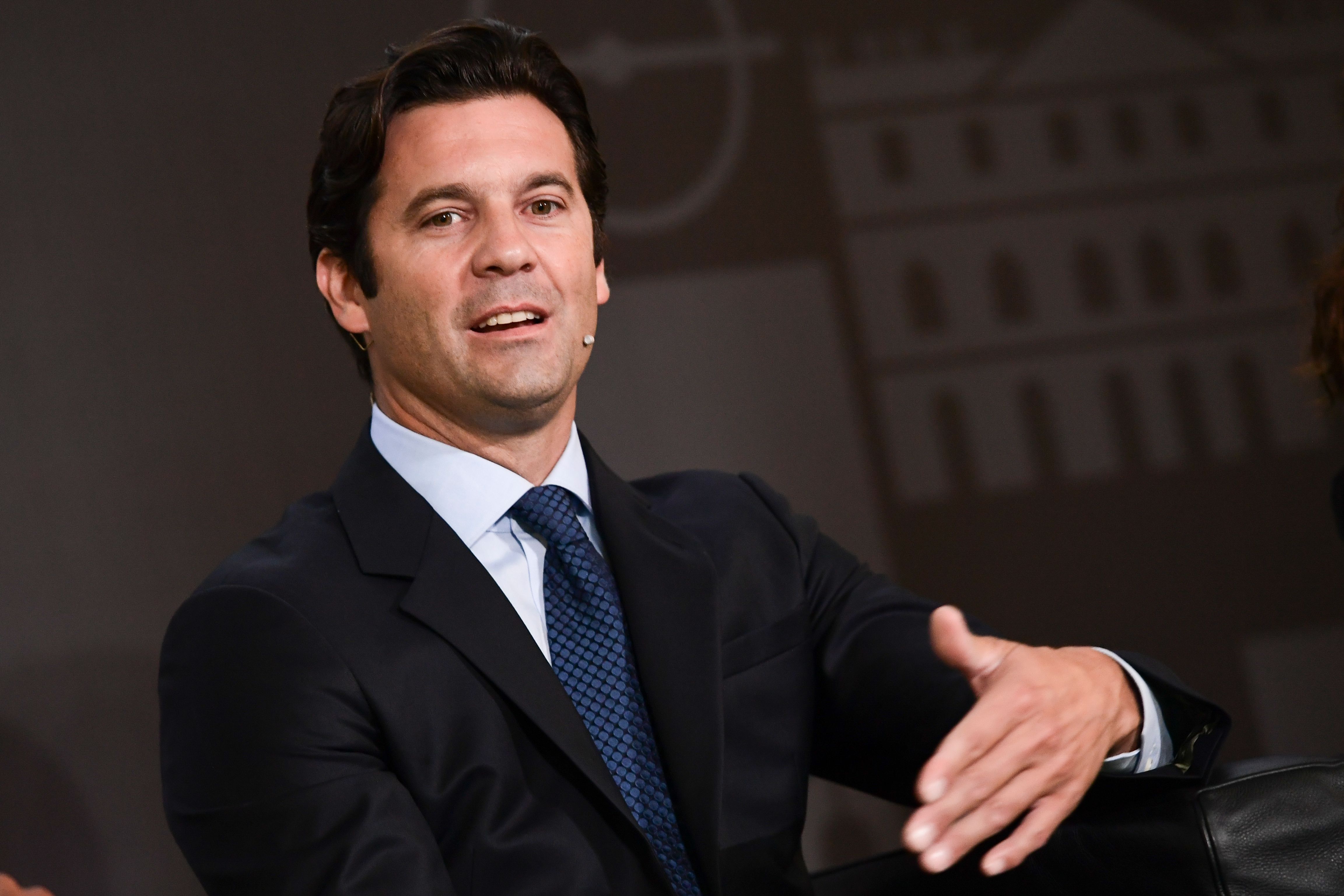 Santiago Solari, exentrenador del Real Madrid, llega a la Liga MX. (Foto Prensa Libre: AFP)