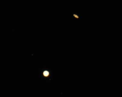 “Estrella de Belén”: la Gran Conjunción de Júpiter y Saturno en vivo