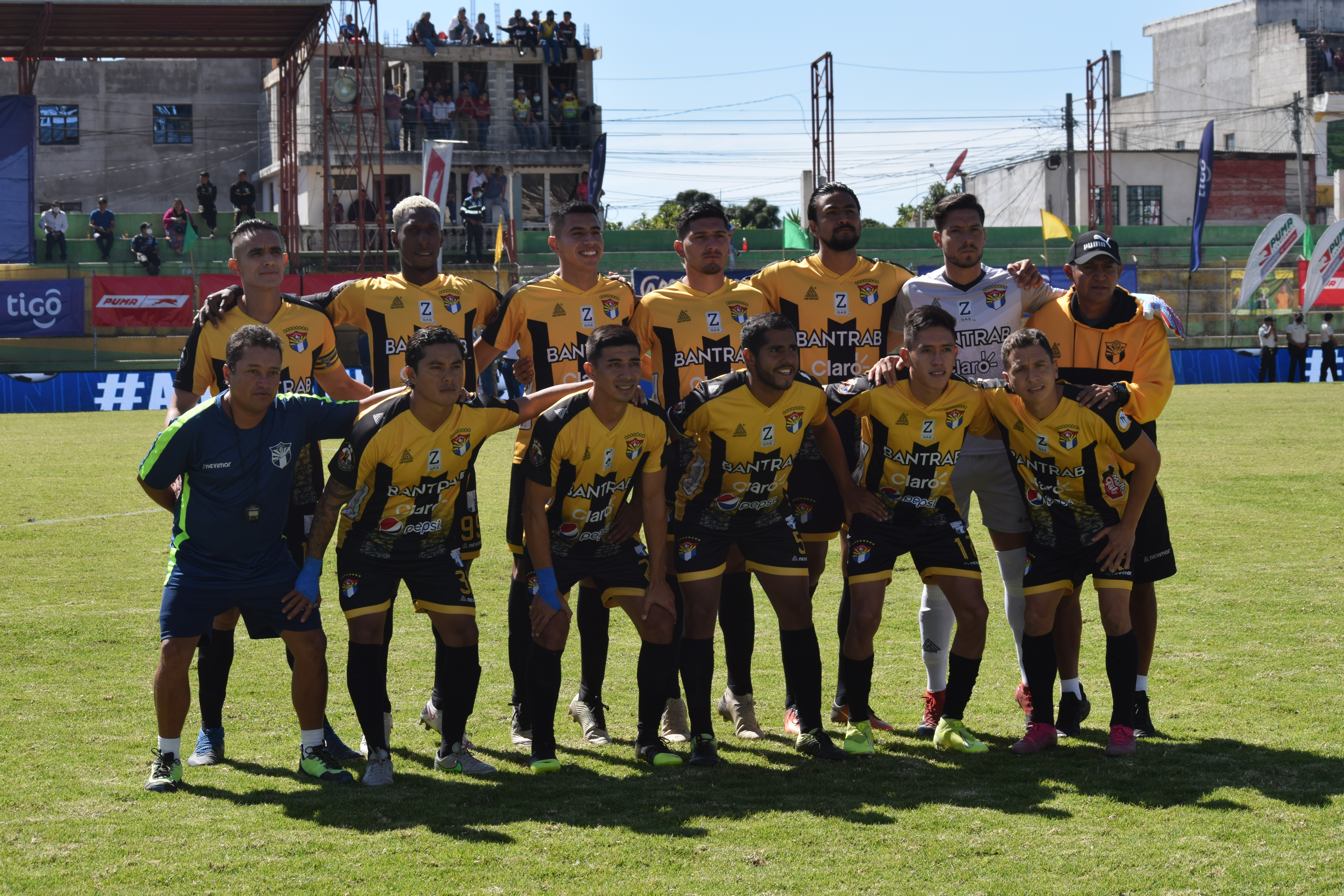 Aurora FC, campeón del torneo Apertura 2020. Foto Prensa Libre: Raúl Barreno C. 
