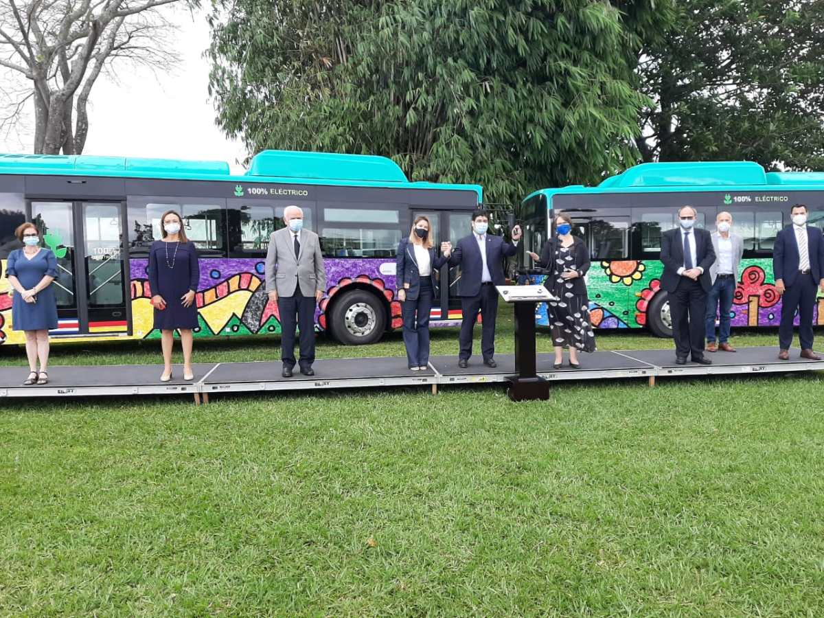 En imágenes: así son los autobuses eléctricos que llegaron a Costa Rica y que pronto circularán