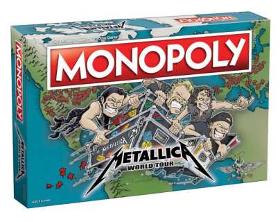 Monopoly lanza la edición Metallica World Tour (cuál es su costo y cómo se adquiere)