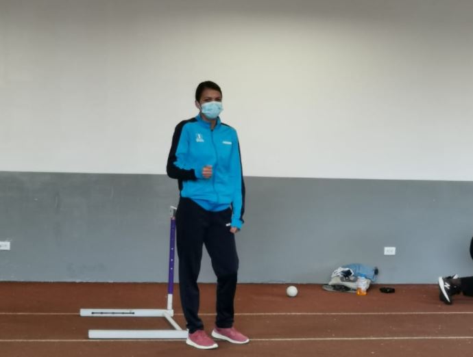 Mariandré Chacón, campeona centroamericana de 100 metros planos. (Foto Prensa Libre: Atletismo Guatemala)