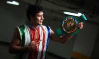 Léster Martínez, boxeador guatemalteco que destacó en el 2020. (Foto Prensa Libre: Carlos Hernández)