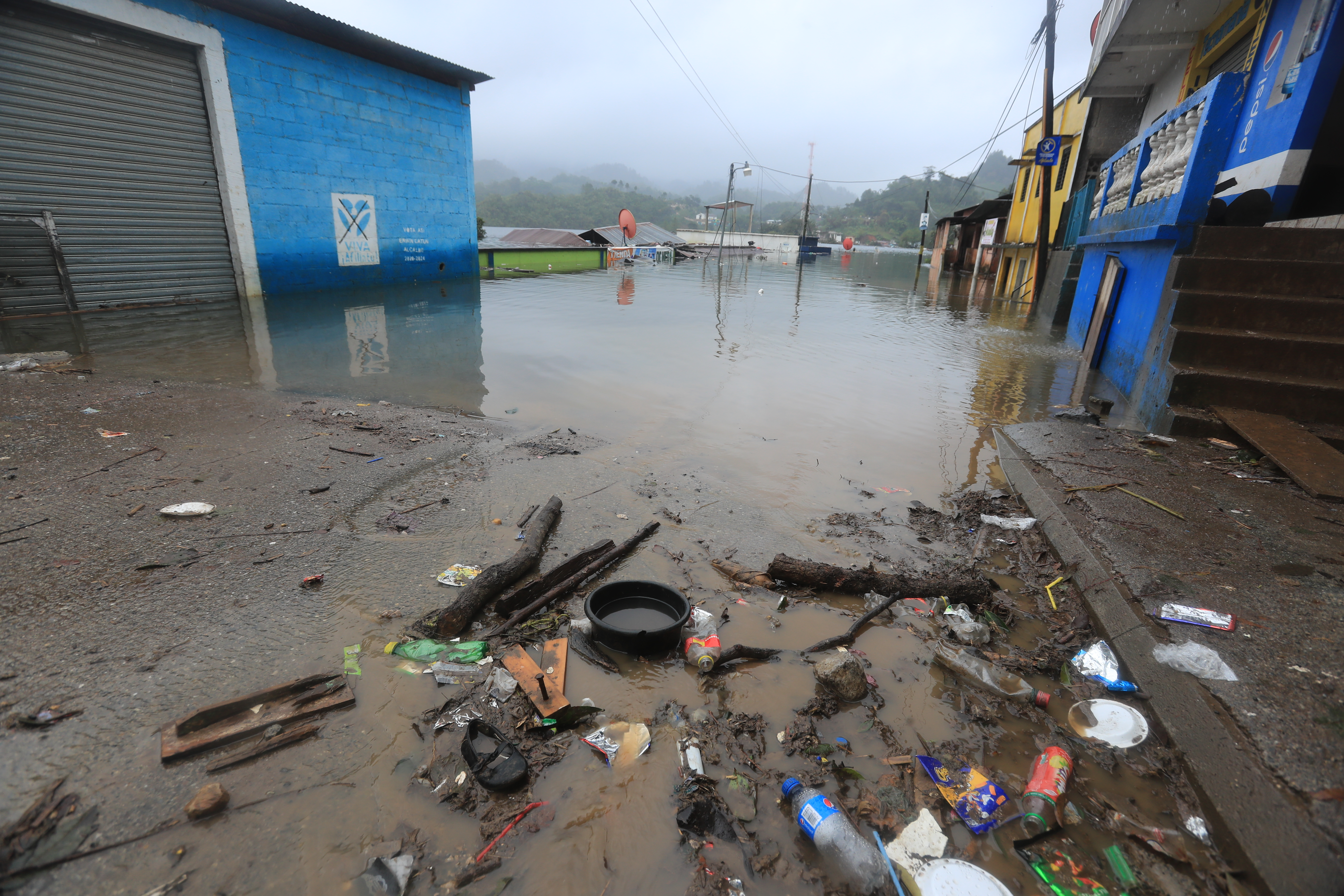 Guatemala tiene un contrato por seguro paramétrico que se activa por exceso de lluvias y los daños que pueda causar. (Foto Prensa Libre: Hemeroteca PL) 