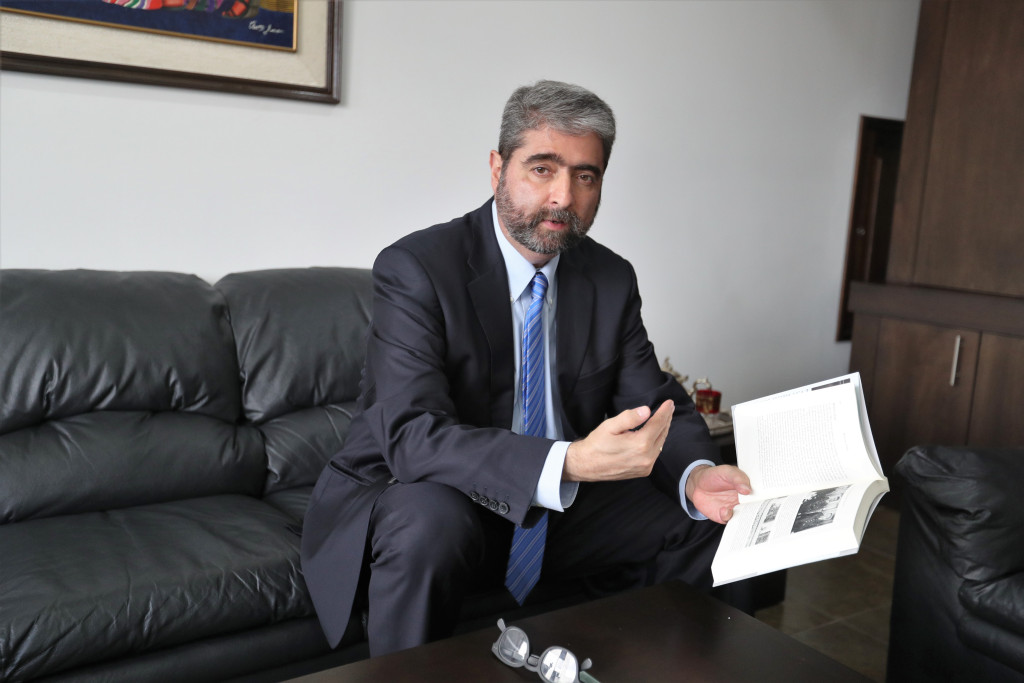 El sector privado  impulsa el primer Diálogo Empresarial 2020. La agenda incluye conferencias y foros en temas de competitividad, tecnología, urbanismo e inversión. (Foto Prensa Libre: J. Ochoa)