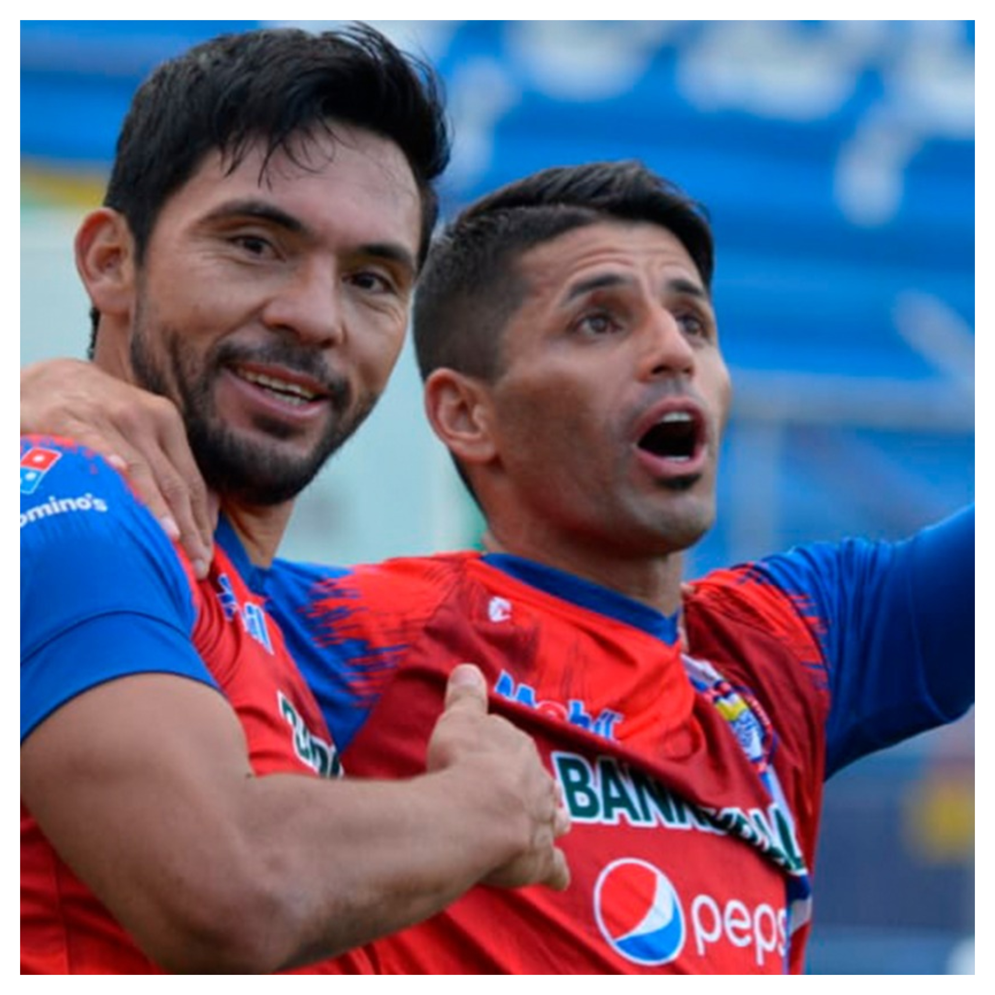 Wilber Pérez e Israel Silva anotaron los goles de la victoria ante Sanarate y que le dieron la clasificaciónón a Xelajú. Foto Prensa Libre: Club Xelajú MC,