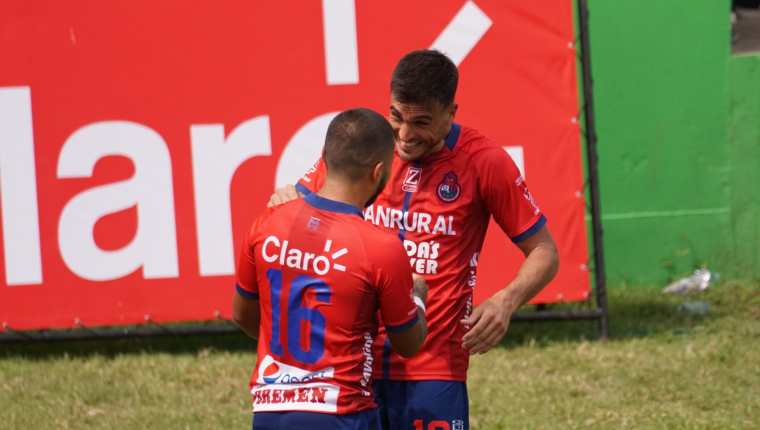 Ramiro Rocca llegó a 21 goles en el actual Torneo Apertura. (Foto Prensa Libre: Cortesía Andrés ADF)