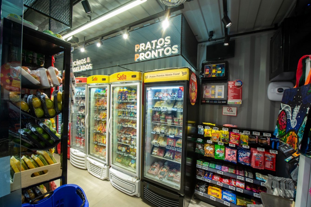 Novedosas tiendas sin empleados fueron implementadas en Brasil. 