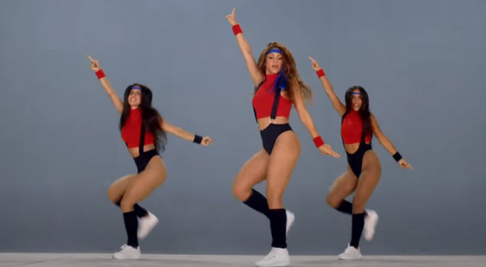 El baile ochentero de Shakira para The Black Eyed Peas se hace viral y revienta TikTok