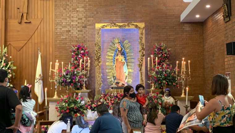En imágenes: Día de la Virgen de Guadalupe en Guatemala 2020