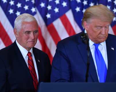Asalto al Capitolio divide al presidente Donald Trump y su vicepresidente Mike Pence (quienes no se hablan, según medios)