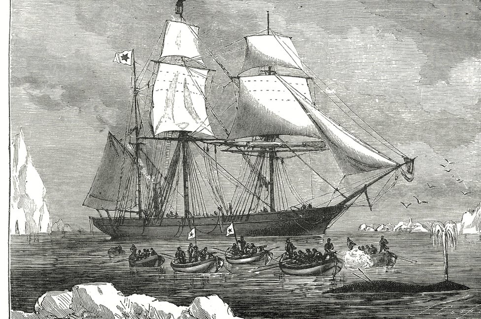 Los cánticos de marineros eran entonados en barcos mercantes al realizar tareas en conjunto.