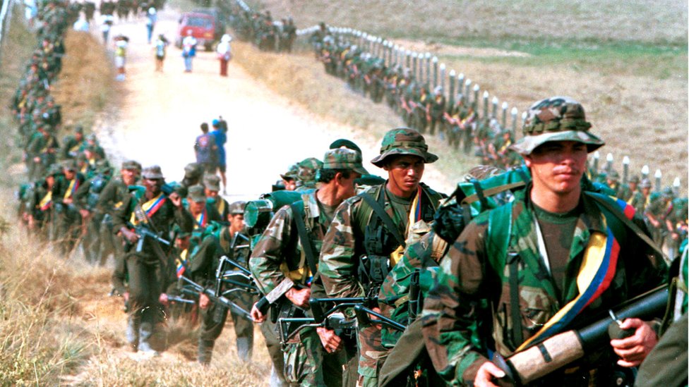 Las FARC se desmovilizaron tras el acuerdo de paz alcanzado con el gobierno de Colombia en noviembre de 2016 (foto de archivo). REUTERS