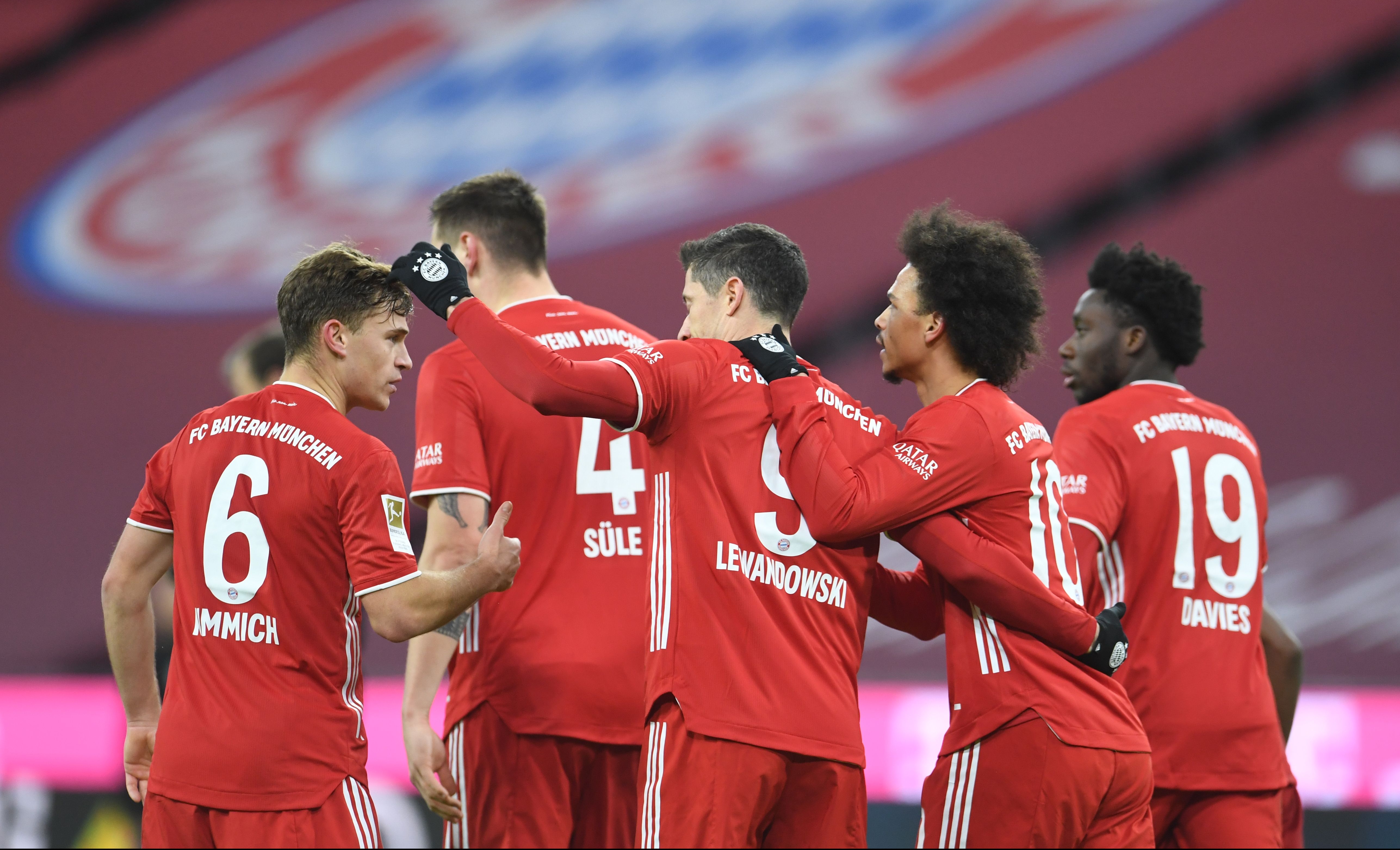 El Bayern Munich remontó por octava ocasión en la temporada y logró un 5-2 a favor ante el Mainz. (Foto Prensa Libre: AFP)