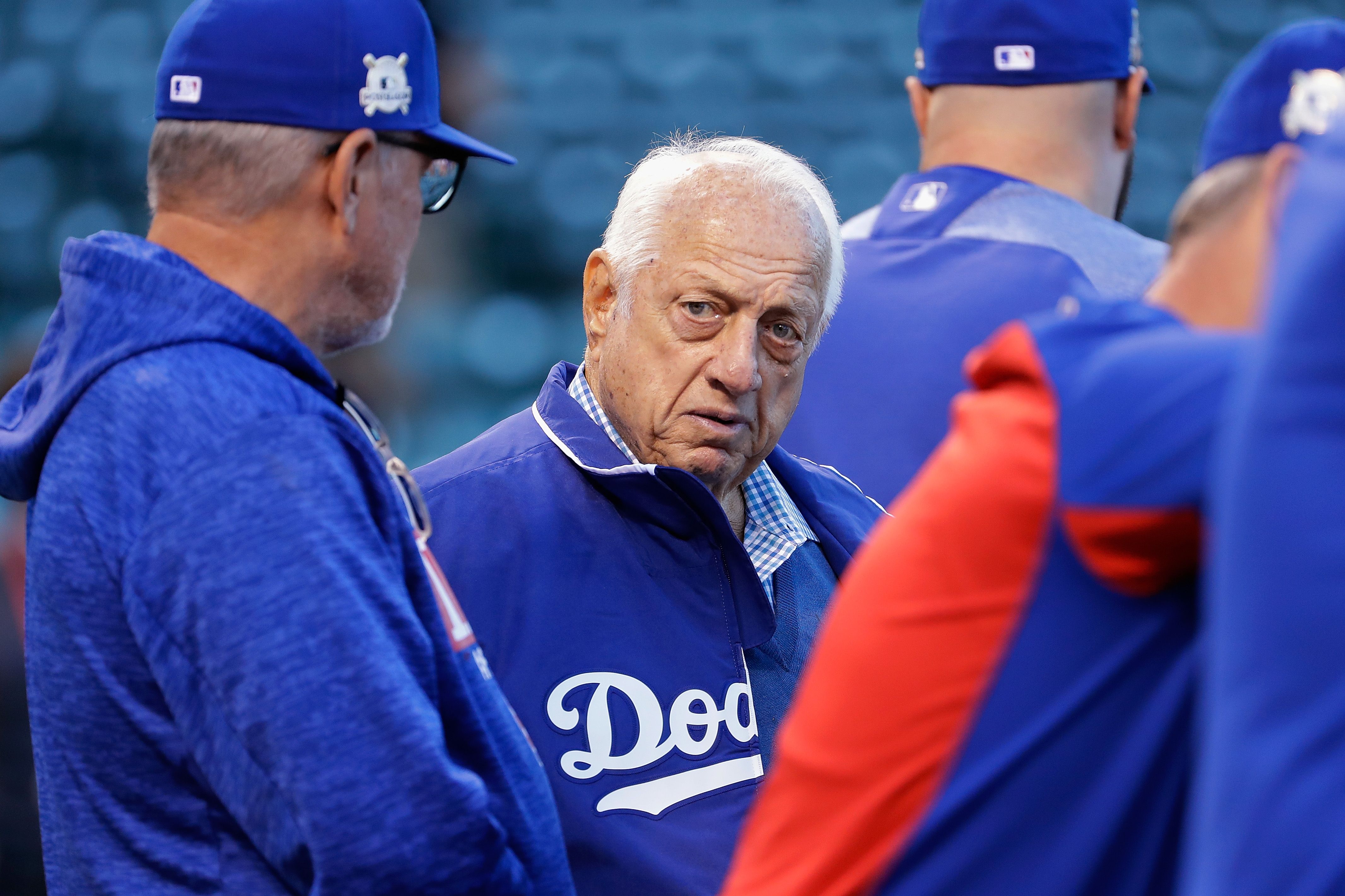 El icónico entrenador de los Dodgers de Los Ángeles, murió a los 93 años. Foto Prensa Libre: AFP.