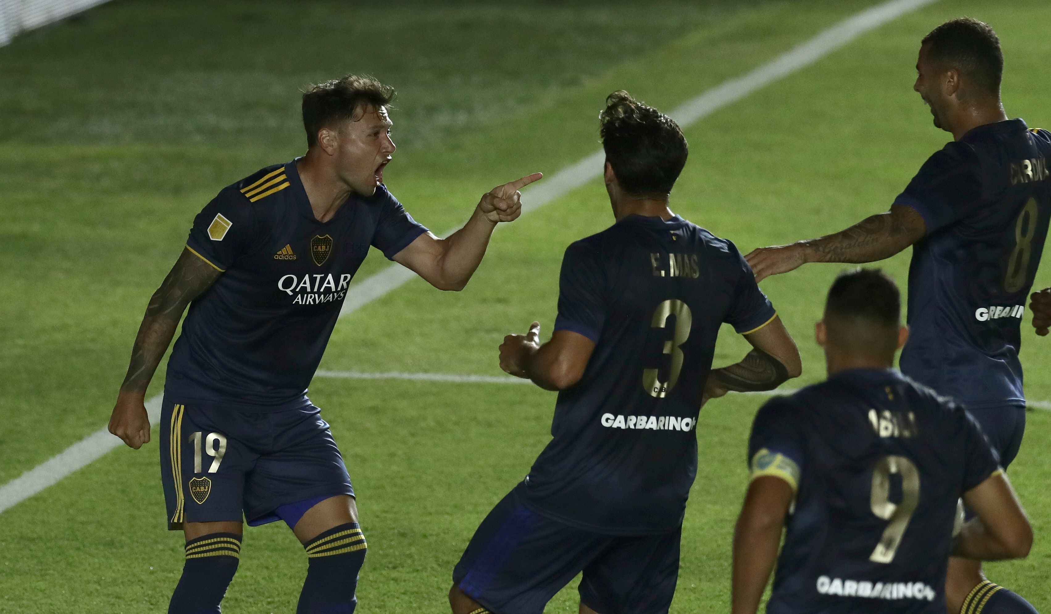 Boca Juniors enfrentará a Banfield en la final de la Copa Maradona, la cual se jugará el próximo domingo 17 de enero. (Foto Prensa Libre: AFP)