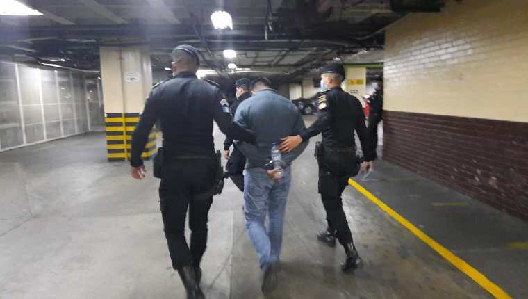 Mario Alfredo Hurtarte Ramírez, alias Cantinflas, es requerido por EE. UU. por narcotráfico. (Foto Prensa Libre: PNC)