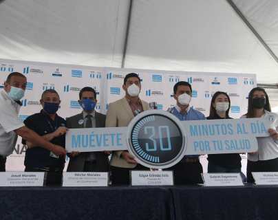 Conader promueve campaña para impulsar la actividad física en Guatemala