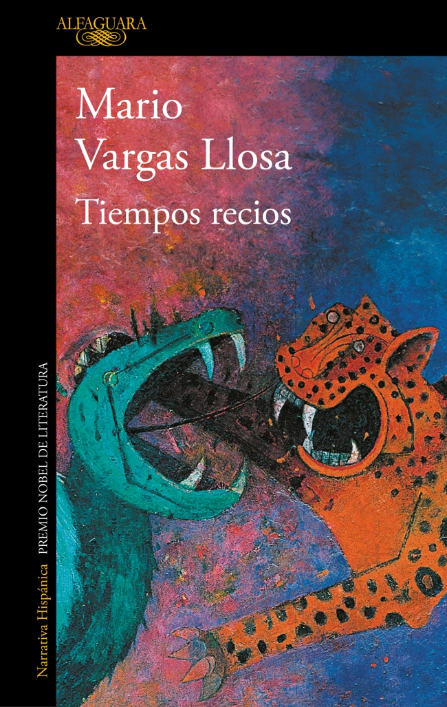Mario Vargas Llosa presentó Tiempos Recios en 2019. 