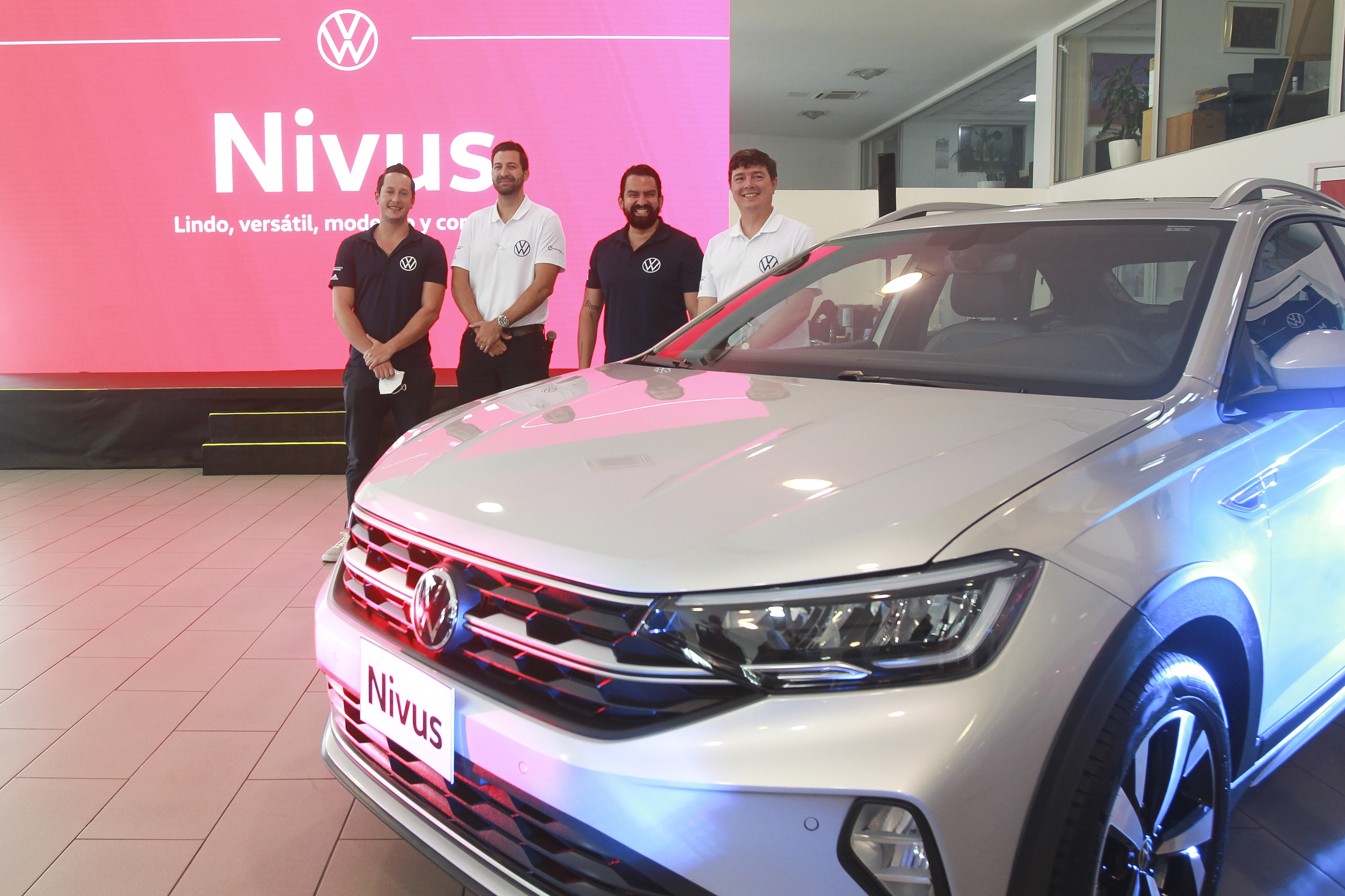 Continental Motores presentó el nuevo Nivus de su insigne marca, Volkswagen, de la gama Crossover Utility Vehicle. Foto Norvin Mendoza
