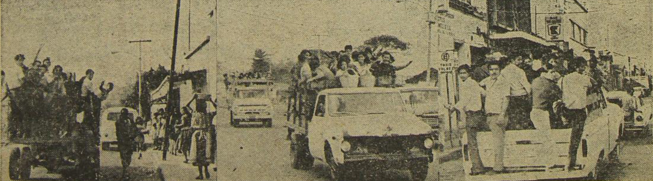 Vehículos particulares prestaron servicio de transporte en varias colonias capitalinas, como una alternativa a la falta de autobuses. (Foto Prensa Libre: Hemeroteca)