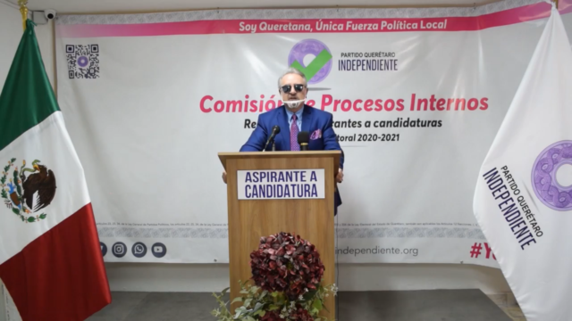 ‘Kiko‘ se registra como precandidato a la gubernatura en Querétaro