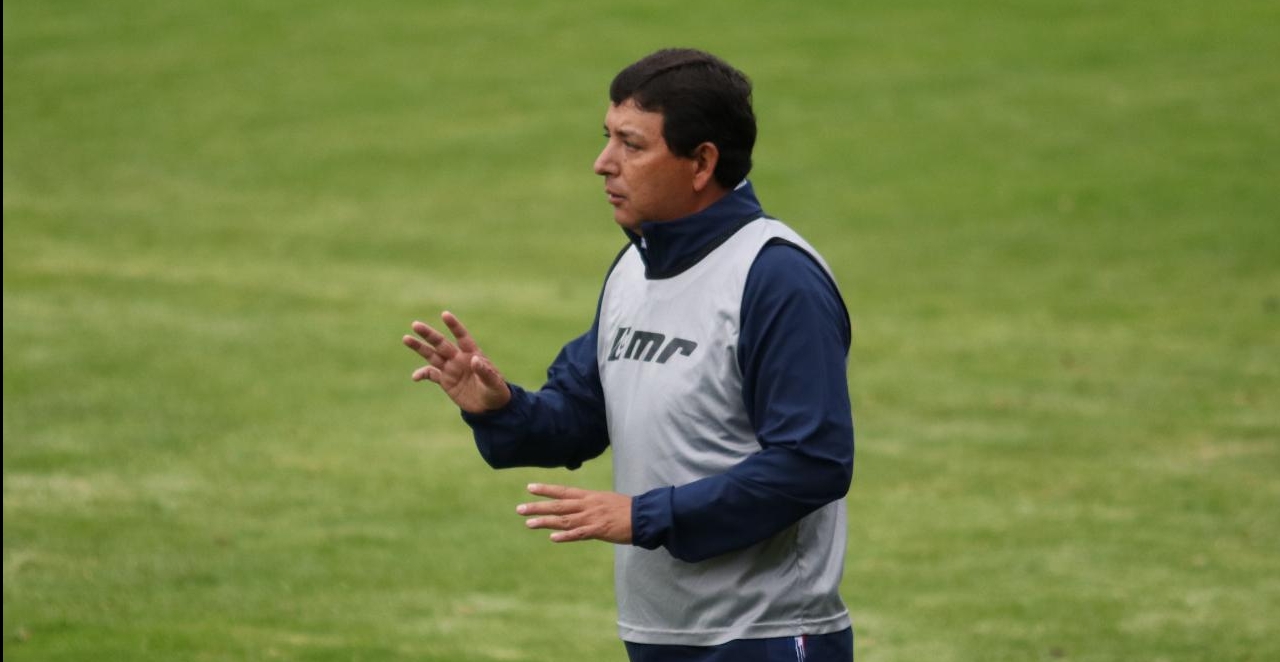 Marco Antonio Morales, técnico de Xelajú MC. (Foto Prensa Libre: Cortesía Xelajú MC)