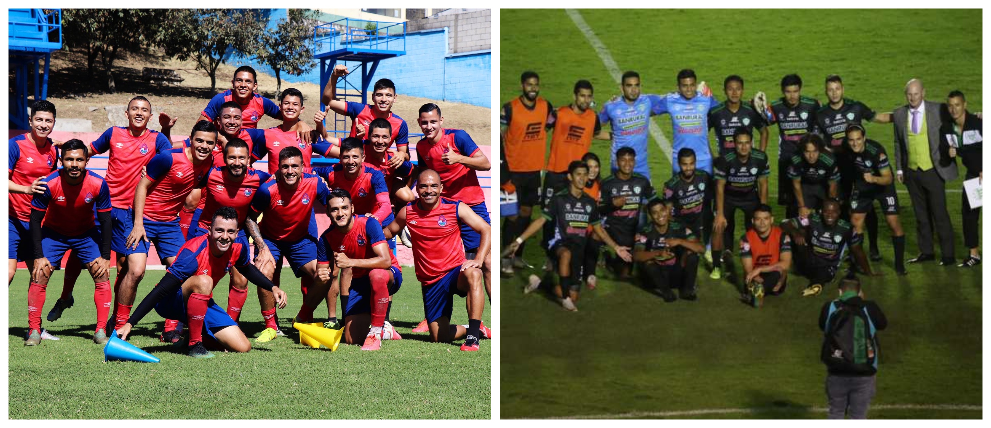Municipal y Antigua GFC jugarán una de las semifinales del torneo Apertura 2020. Foto Prensa Libre: Club Municipal y Erick Ávila.