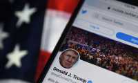 El presidente saliente de Estados Unidos, Donald Trump utilizó Twitter para externar su opinión acerca de varios temas. (Foto Prensa Libre: AFP)