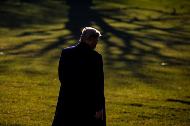 Donald Trump, presidente saliente de Estados Unidos. (Foto: AFP)