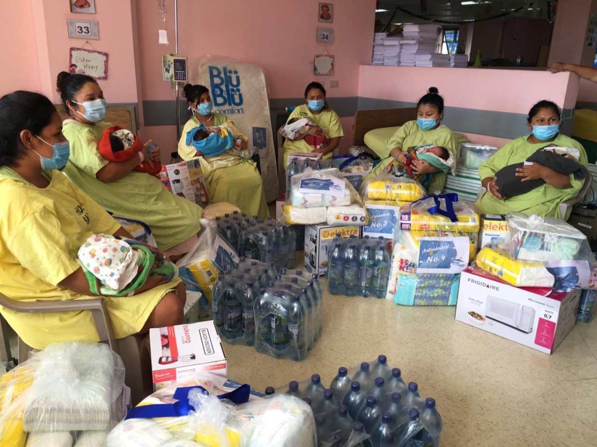 6 madres son premiadas por la Maratón de la Cigüeña de Prensa Libre, dieron a luz en el Hospital General San Juan de Dios