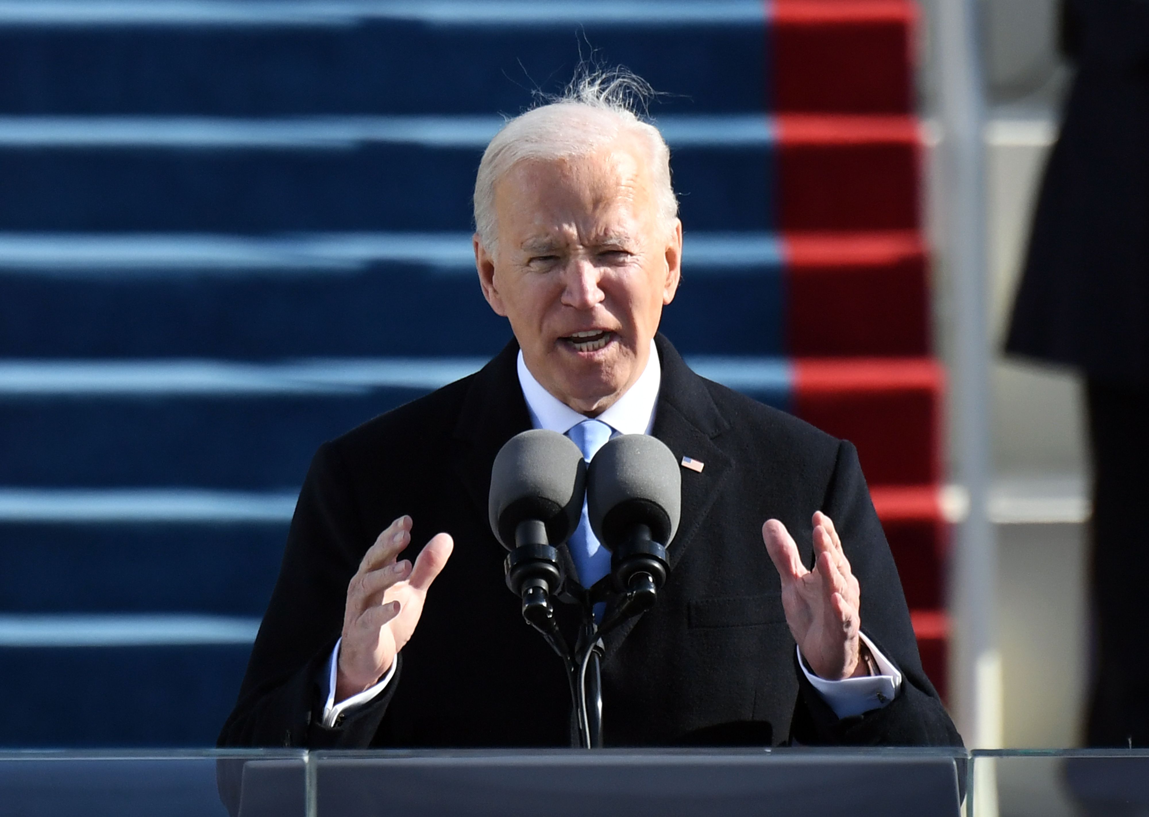 Joe Biden es el 4º presidente de Estados Unidos desde este 20 de enero de 2021. (Foto Prensa Libre: AFP)