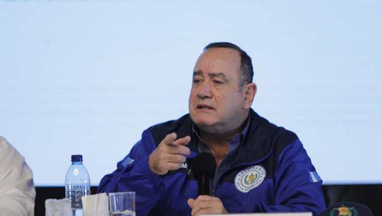 Presidente Alejandro Giammattei. (Foto Prensa Libre: Presidencia)
